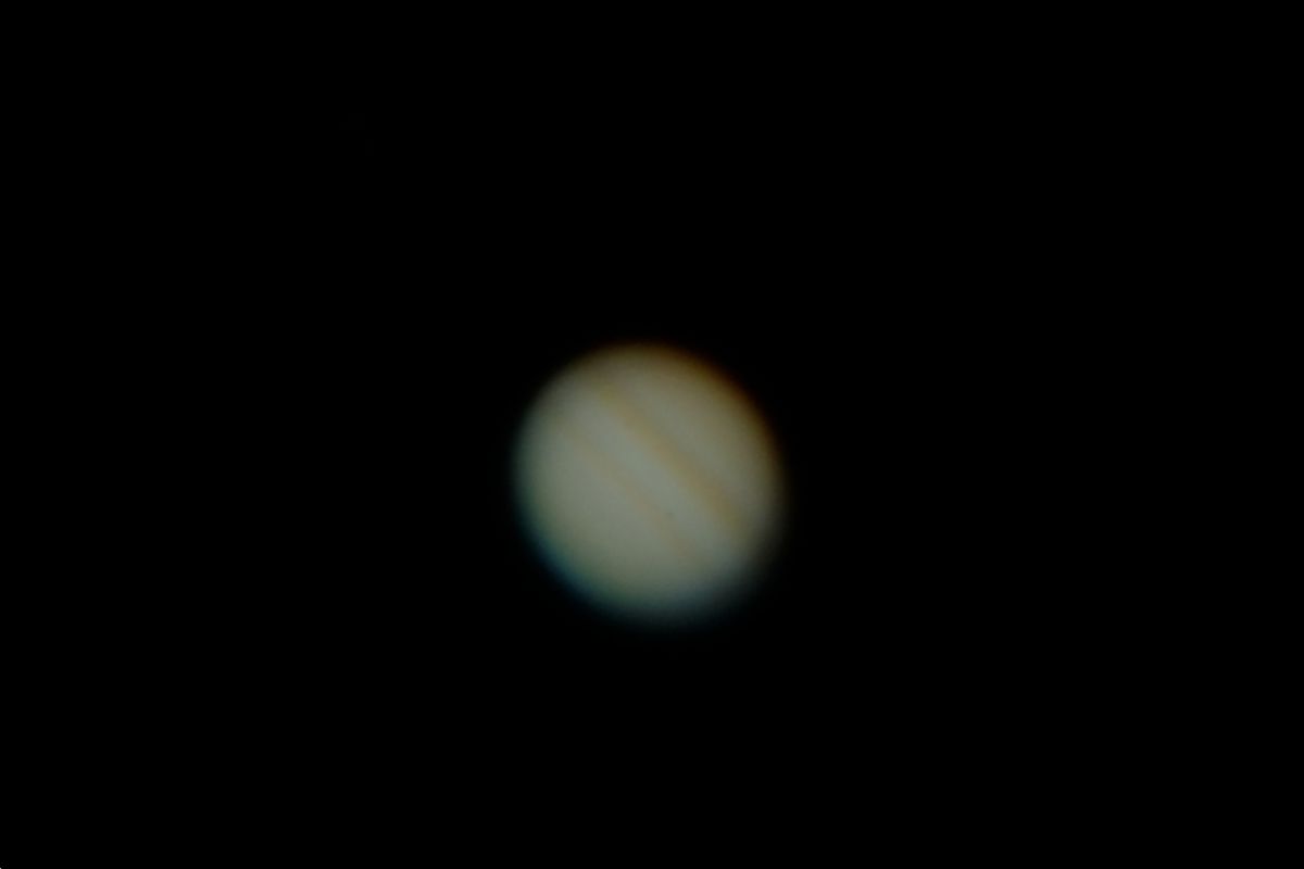 Jupiter am 17.1.2012 um 18.15 Uhr