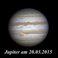 Jupiter am 20.03.2015