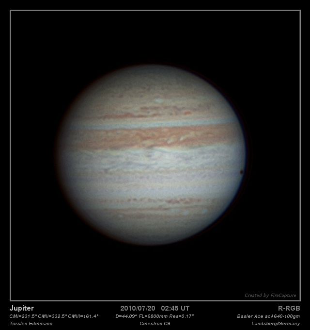 Jupiter am 20.07.