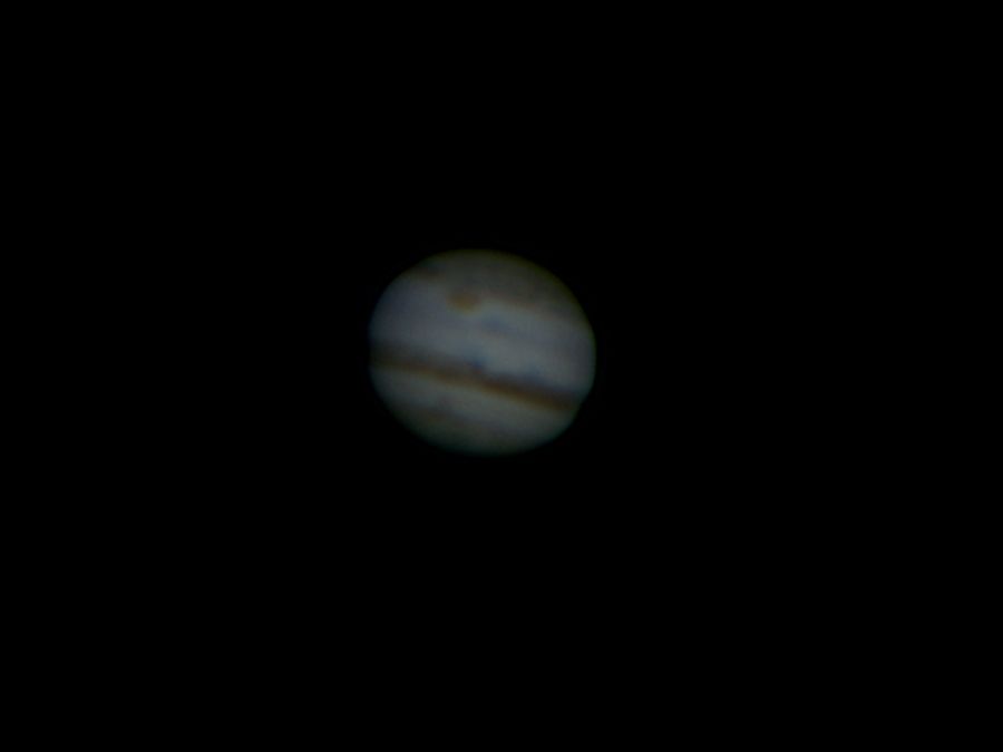 Jupiter Bestätigung blaue Wolken