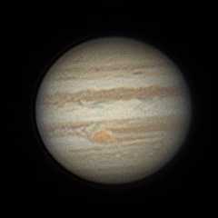 Jupiter letzte Nacht