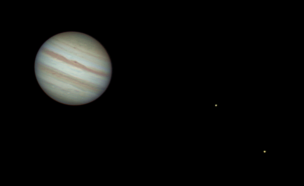 Jupiter mit 3-Chip Videokamera