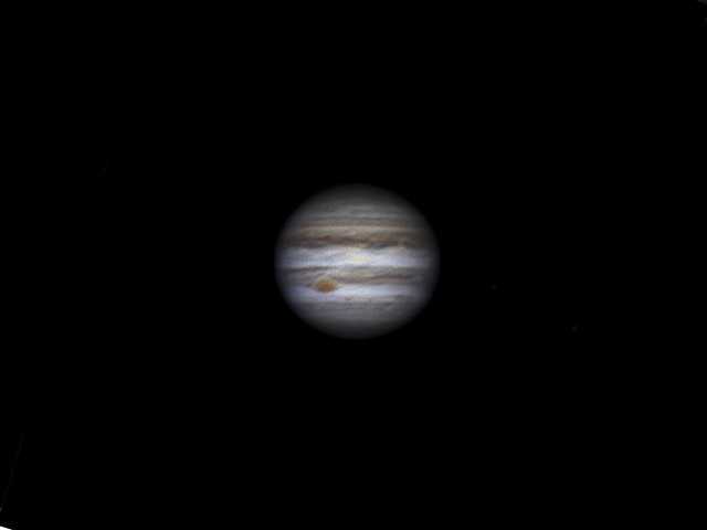 Jupiter mit 5 Zoll von letzter Nacht