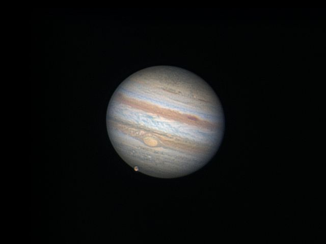 Jupiter mit Ganymed 26.09.11