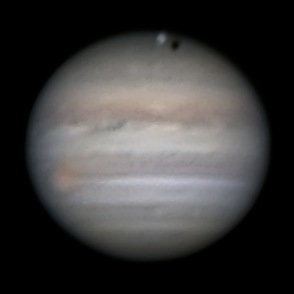 Jupiter mit Ganymed & Schattenwurf