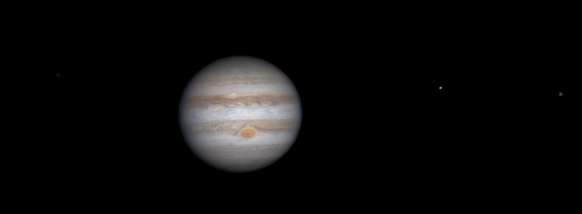 Jupiter mit GRF & Monde 19.04.16
