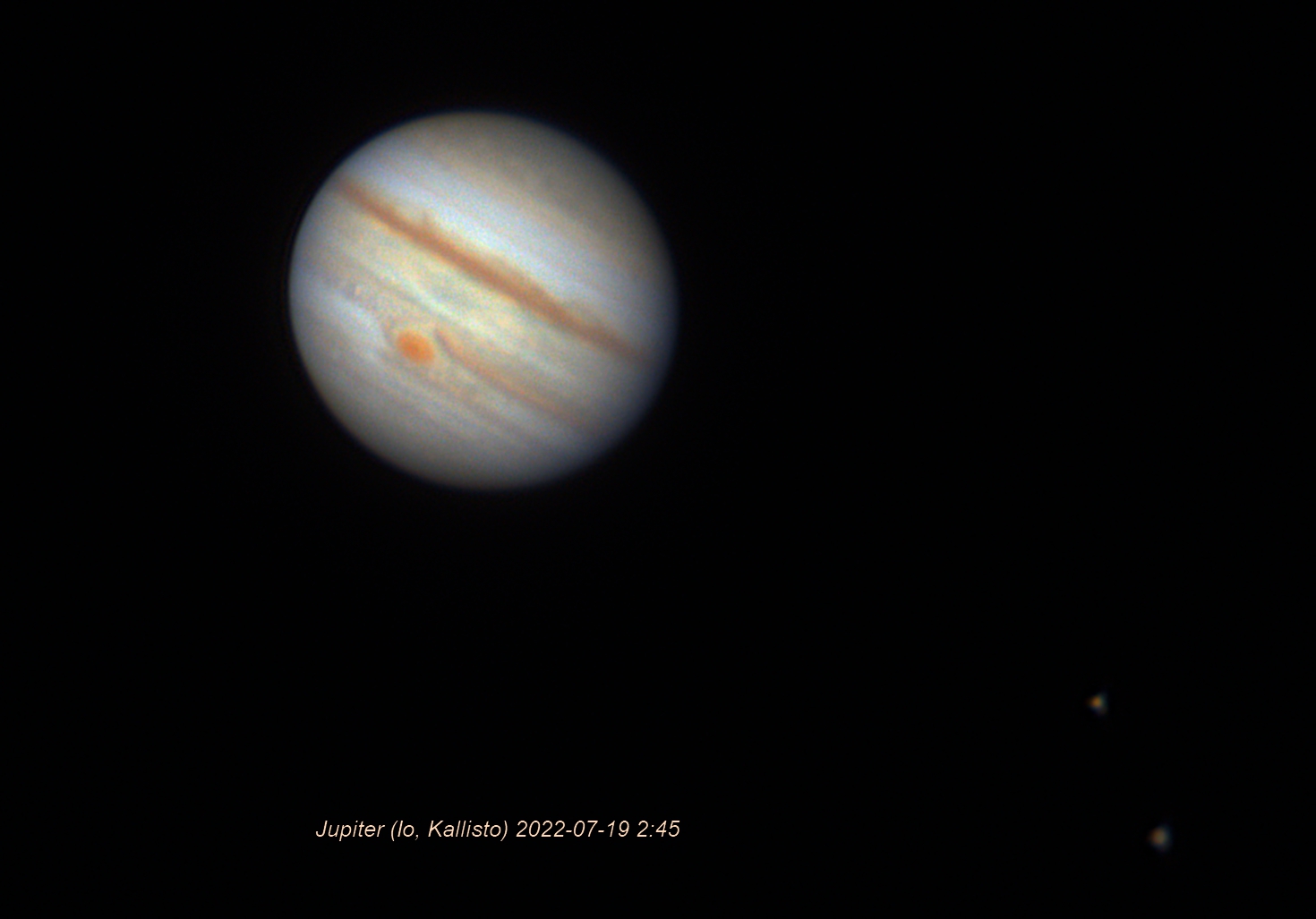 Jupiter (mit Io und Kallisto)