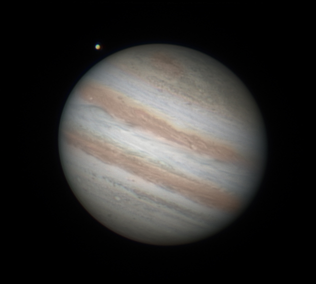 Jupiter mit Mond Europa