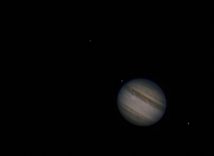 Jupiter mit Monden
