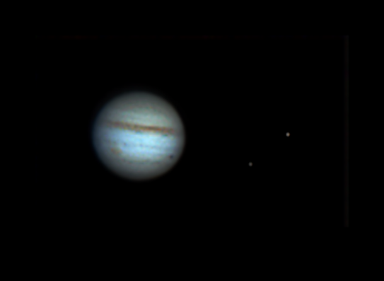 Jupiter mit Monden