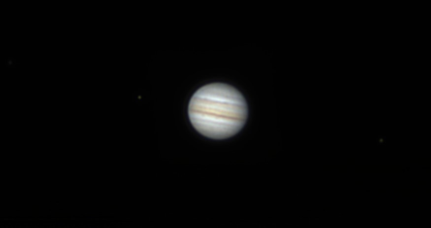 Jupiter mit Monden