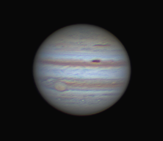 Jupiter mit Videokamera