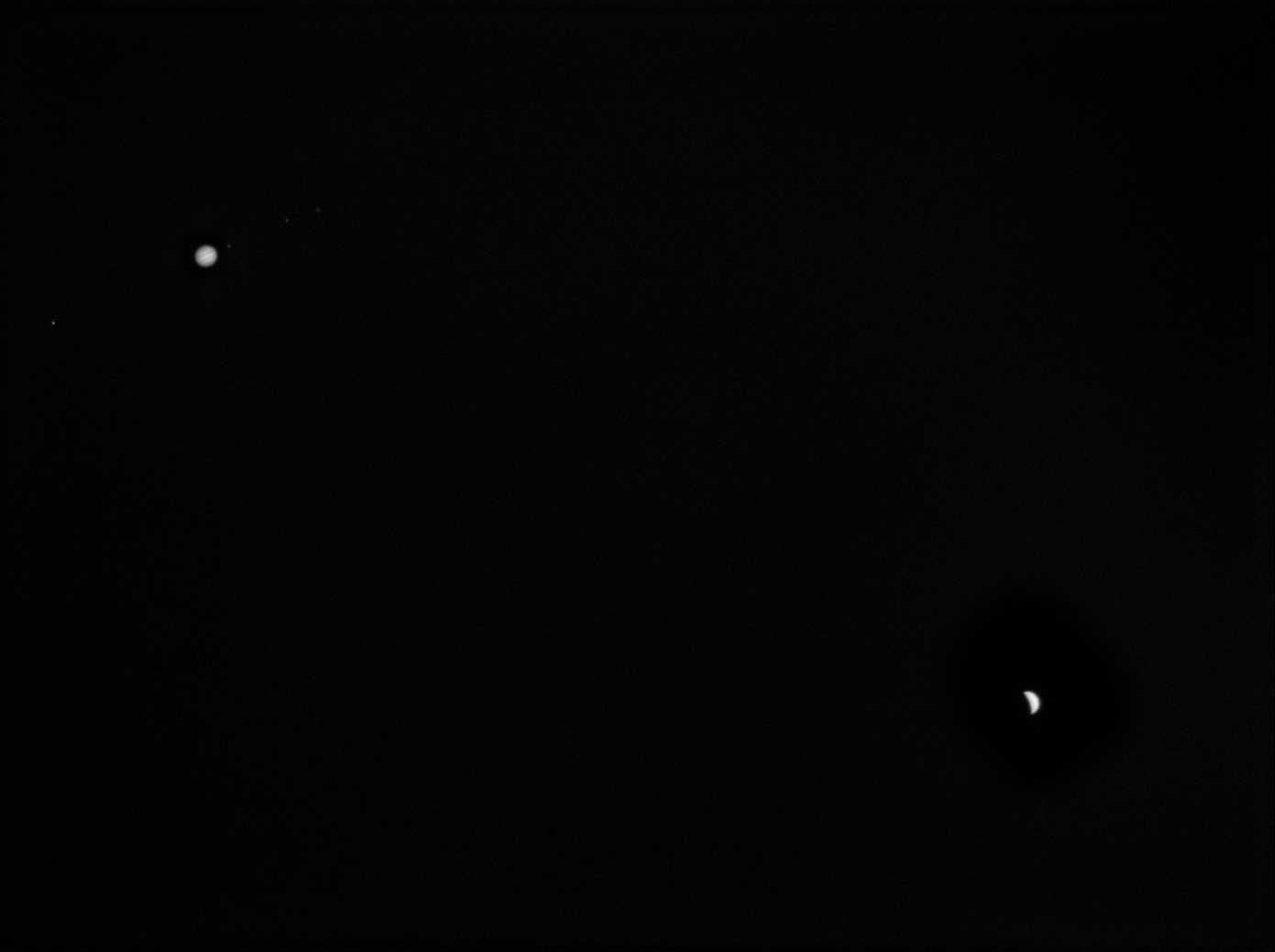 Jupiter - Venus Begegnung 30.06.2015