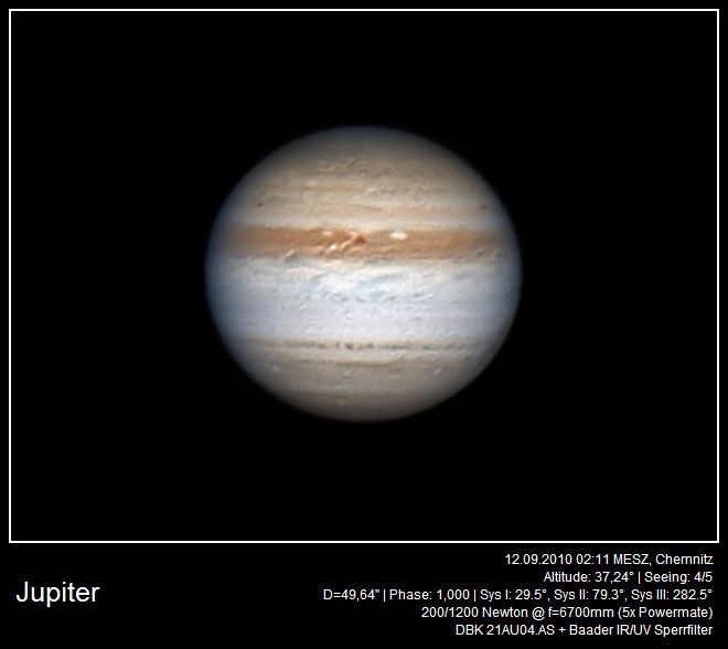 Jupiter vom 12.09.2010
