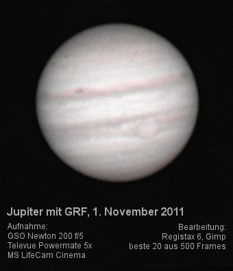 Jupiter zur Übung