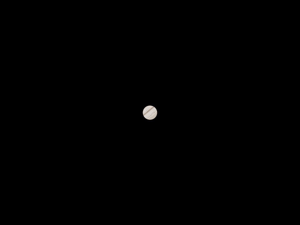 Jupiterzeichnung - realistischerer Anblick