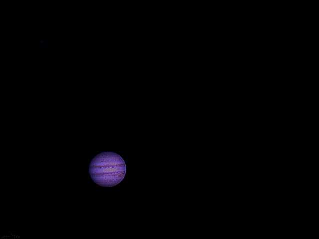 Kleiner Jupiter mit dem 127er MAK