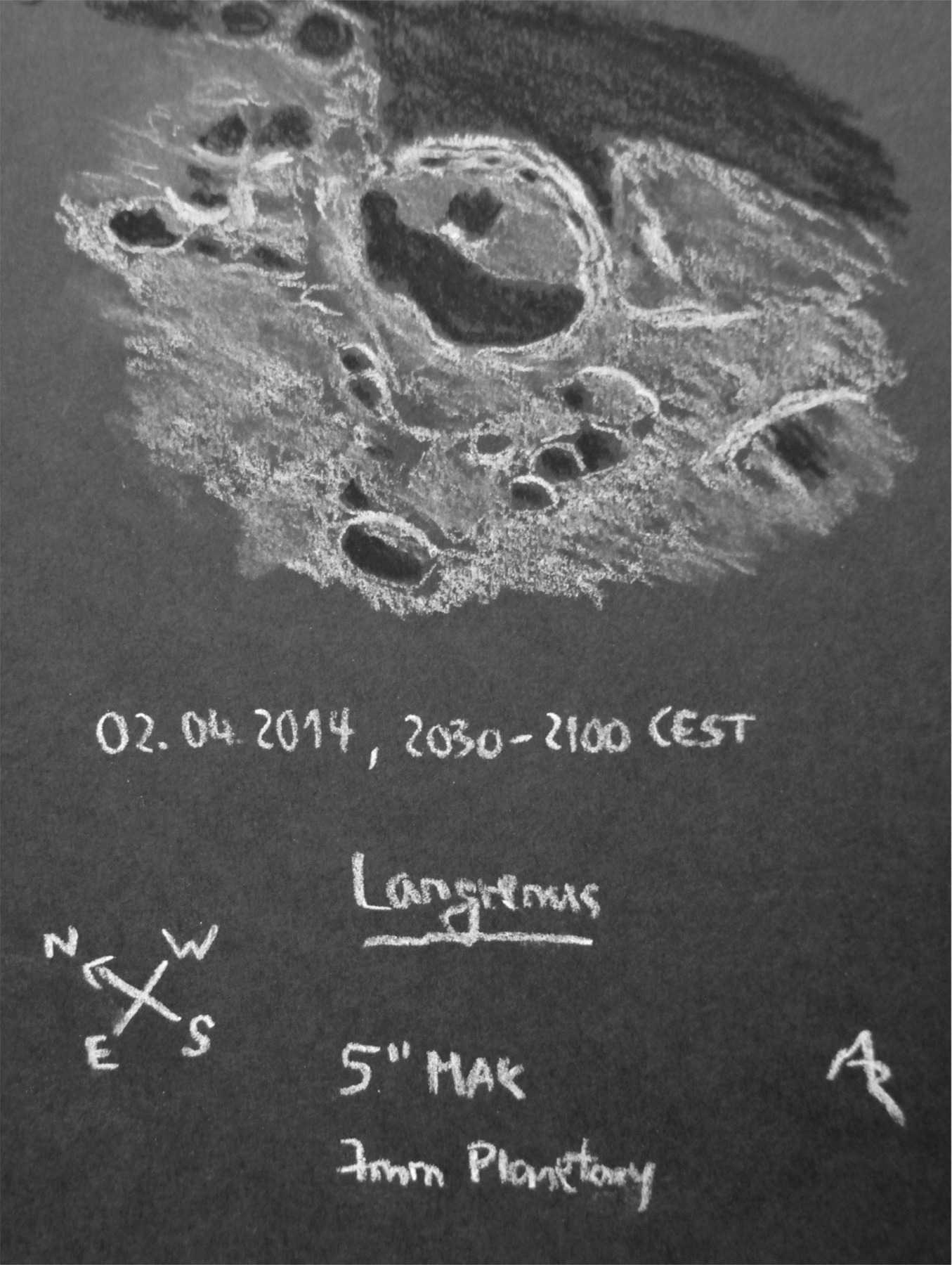 Krater Langrenus