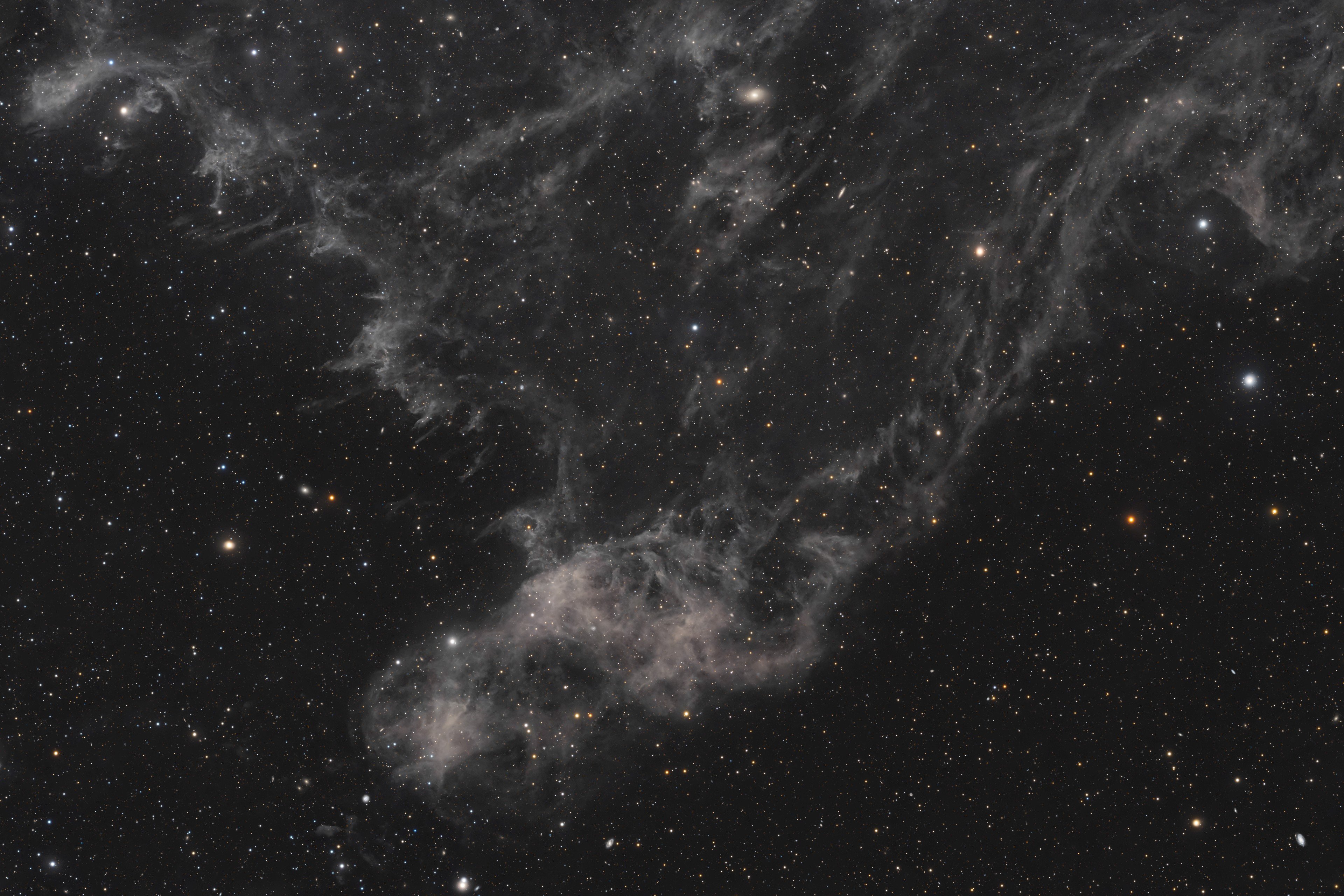 LBN 406 – The Laughing Skull Nebula