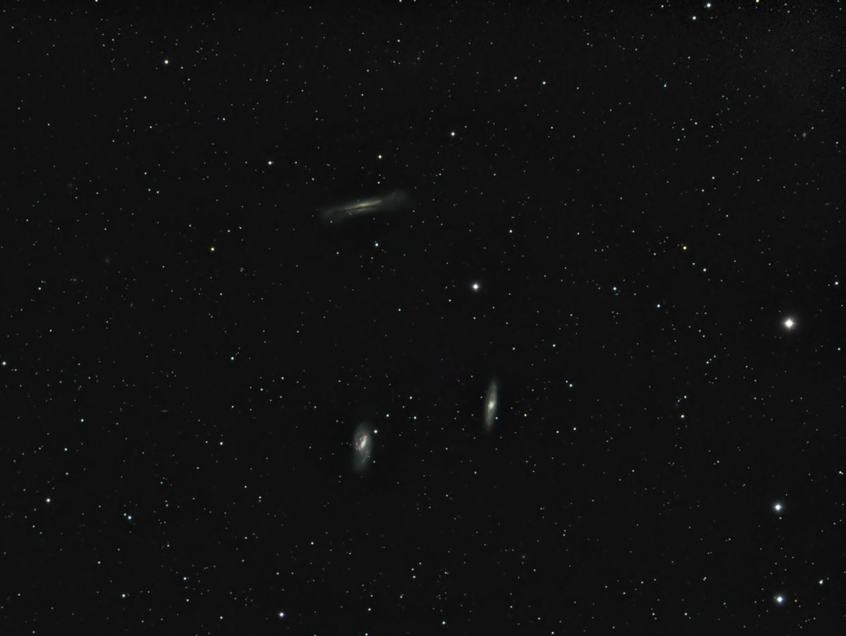 Leo-Triplett in Ha und LRGB