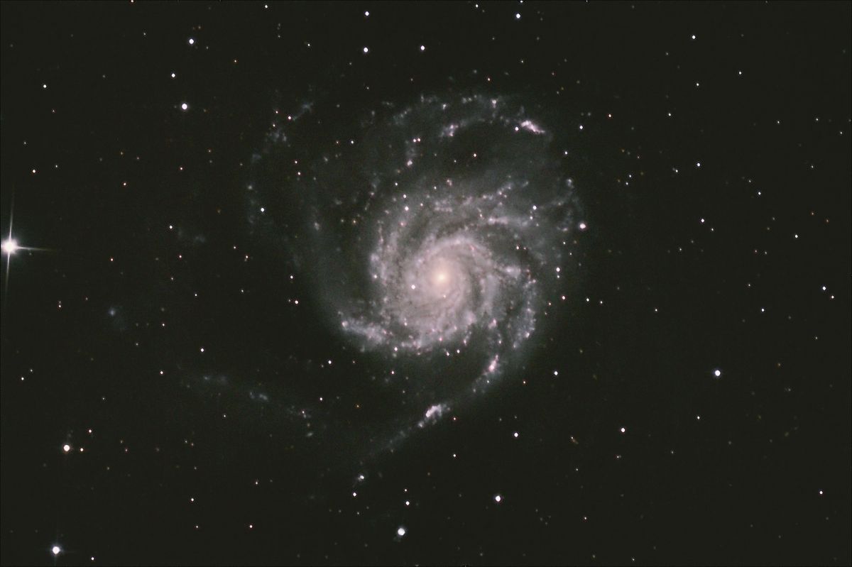 M 101 - Feuerrad-Galaxie