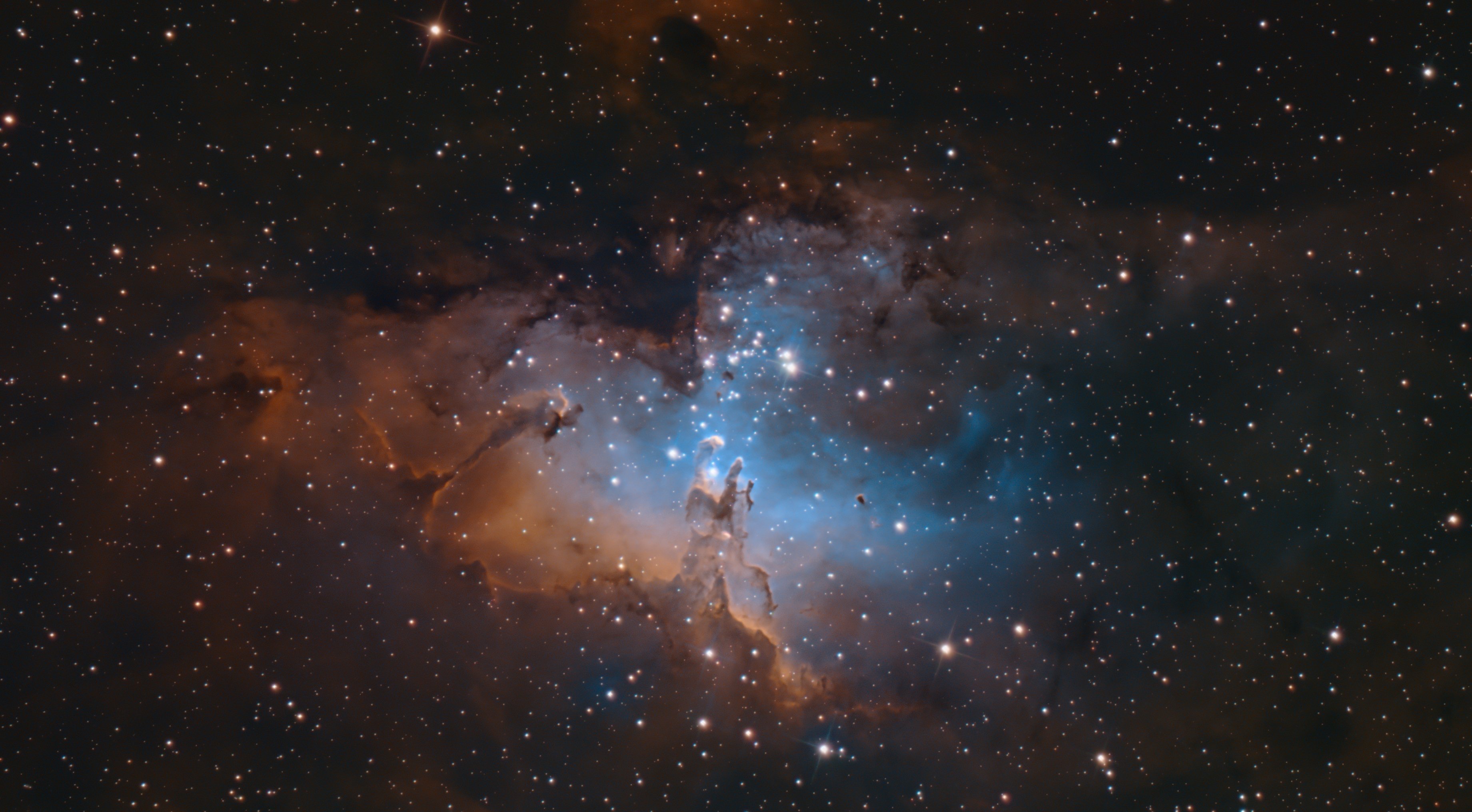 M 16 im Sternbild Schlange
