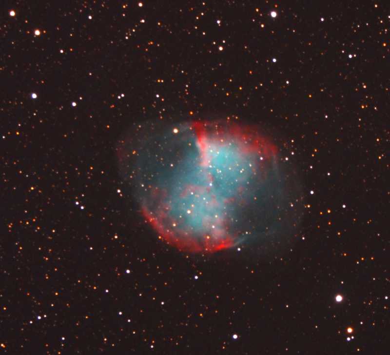 M 27  DSLR  10 sec abgedunkelt