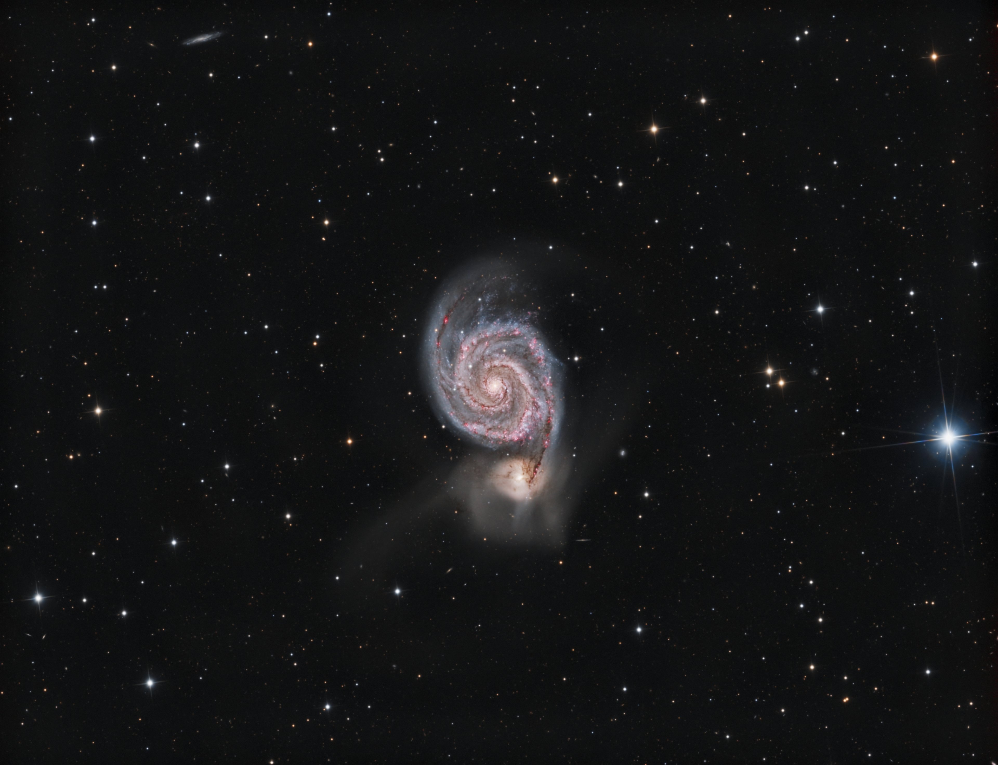 M 51 LRGB_Ha