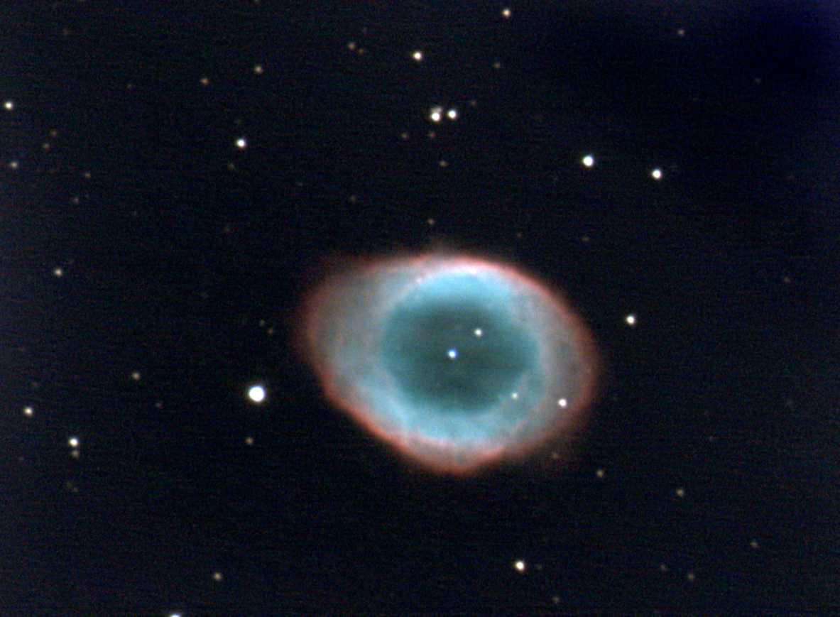 M 57 mit ASI224MC, Test 6. Juni