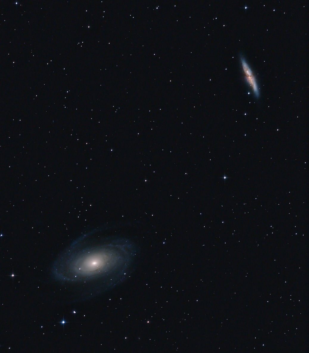 M 81 + M82 - Altair 8" F4