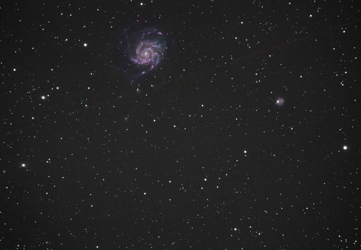 M101 Feuerradgalaxie