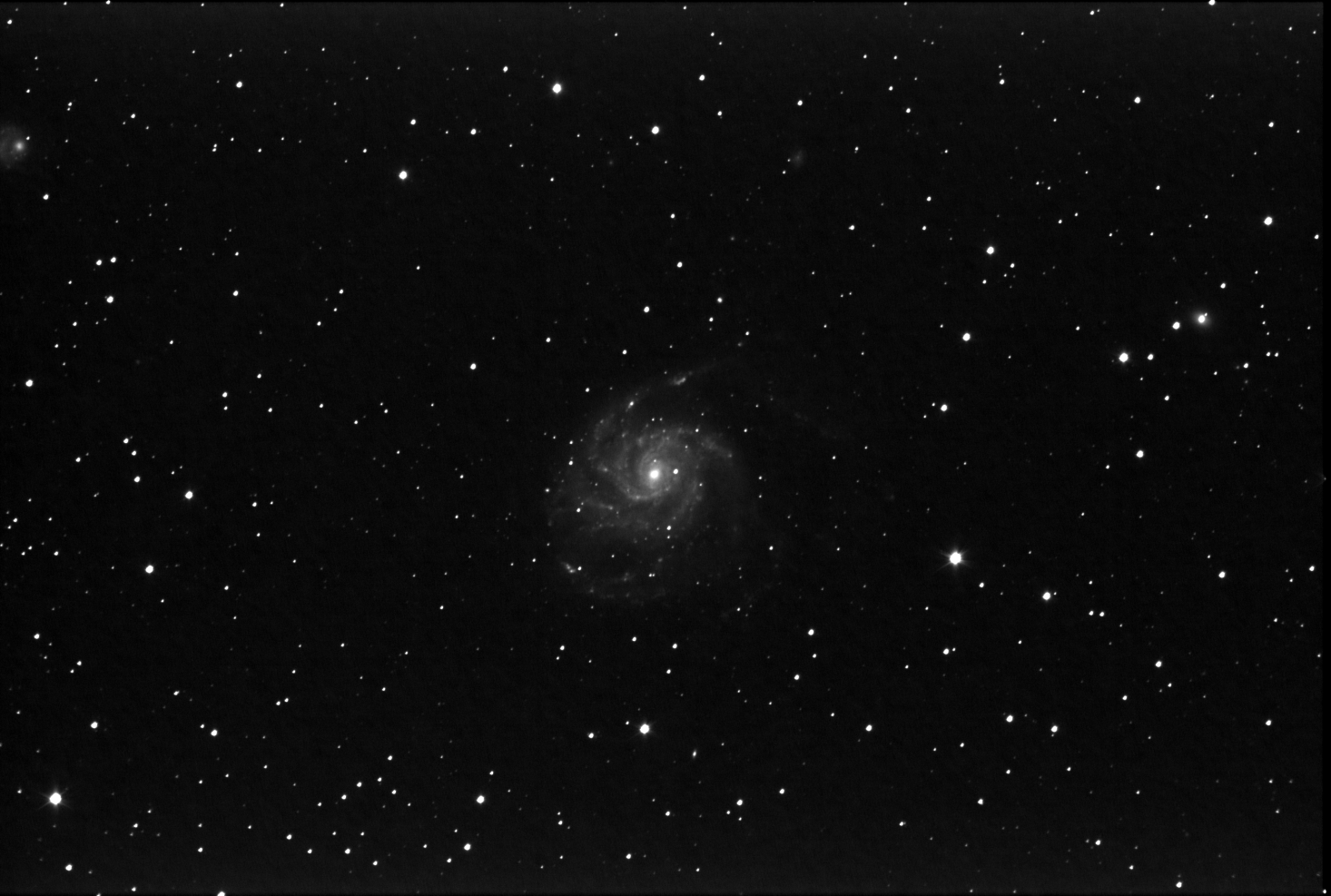 M101, NGC5477  und Nachbargalaxien