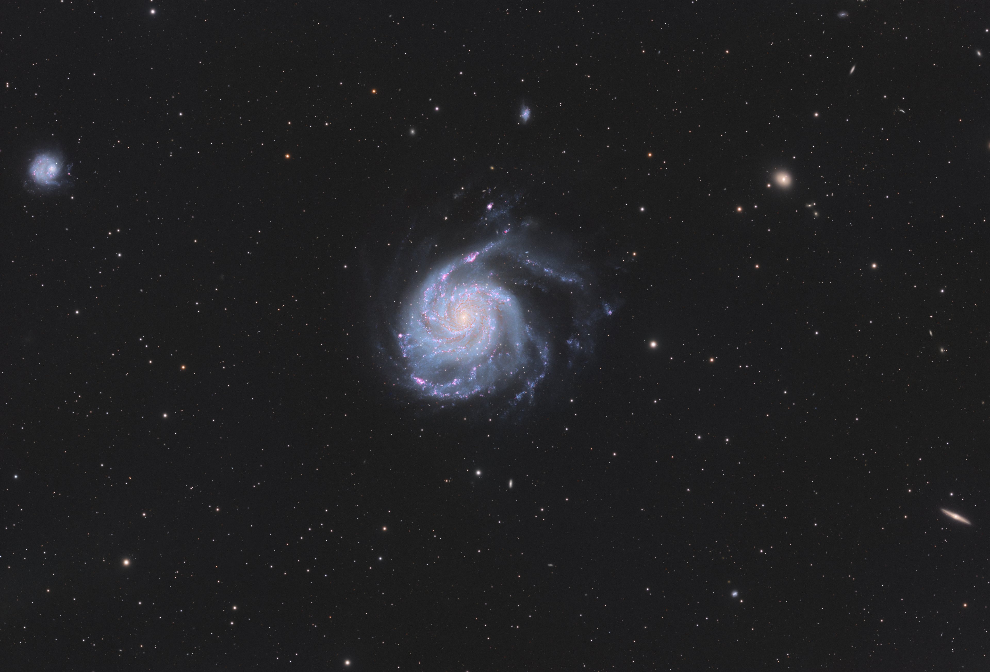 M101- Pinwheel Galaxie