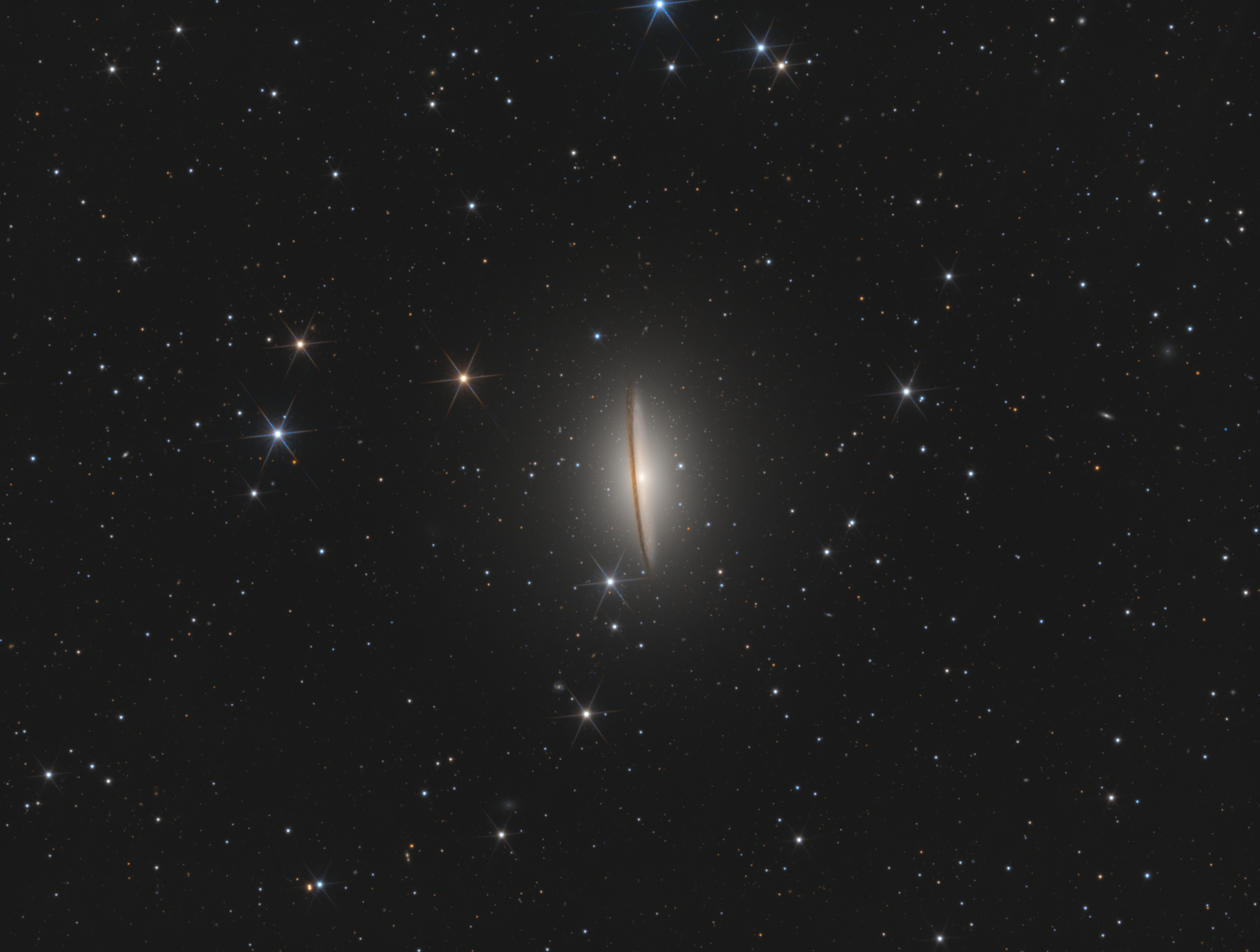 M104, die Sombrerogalaxie