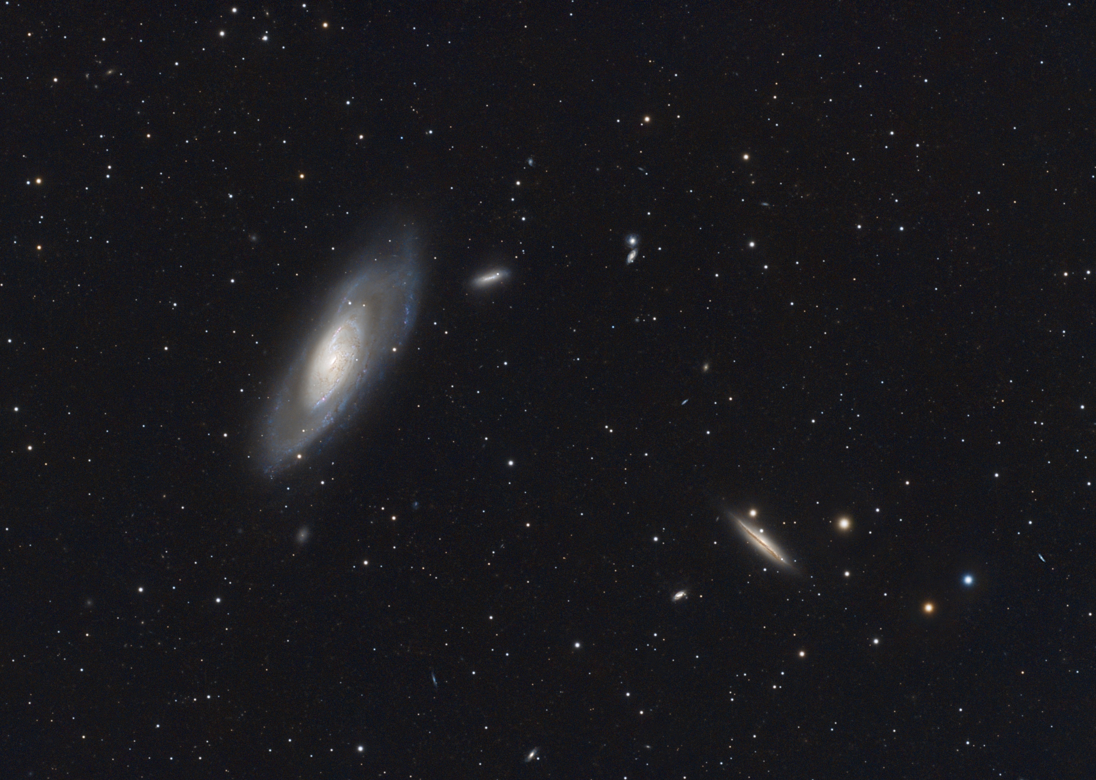 M106, NGC 4217, NGC 4248 und viele weitere…
