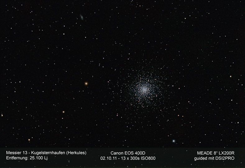 M13 mit Guiding