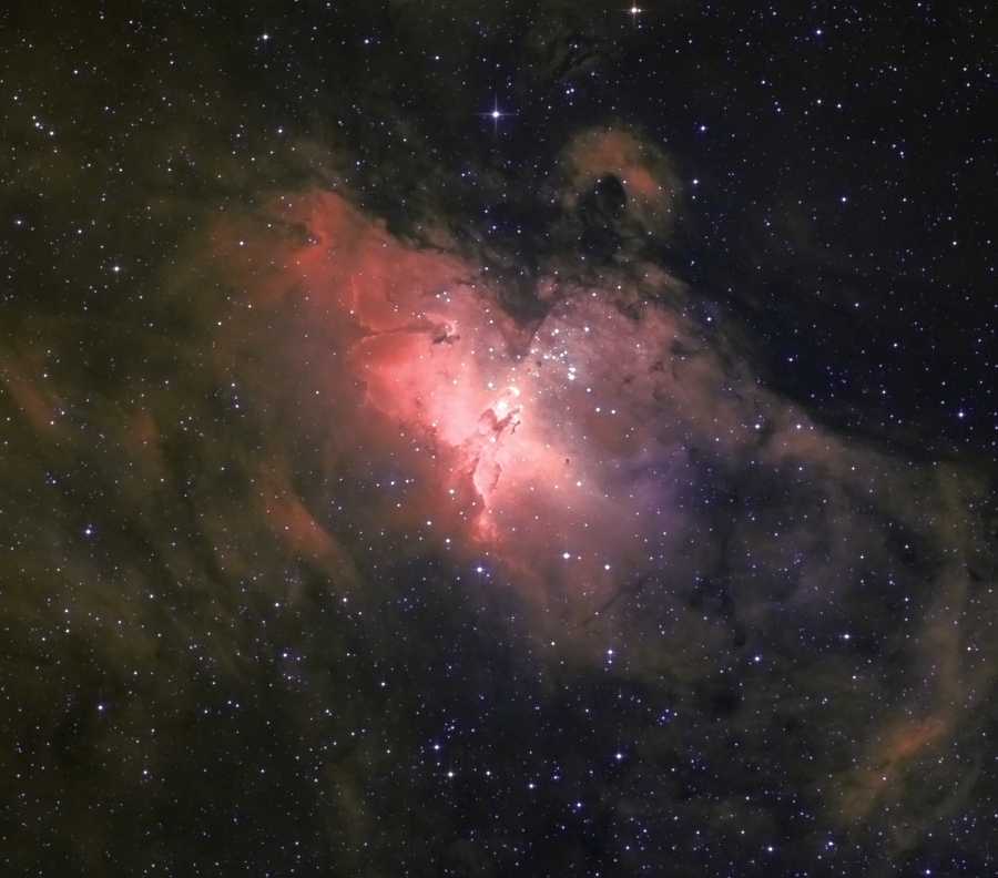 M16 Eaglenebula in HaO3