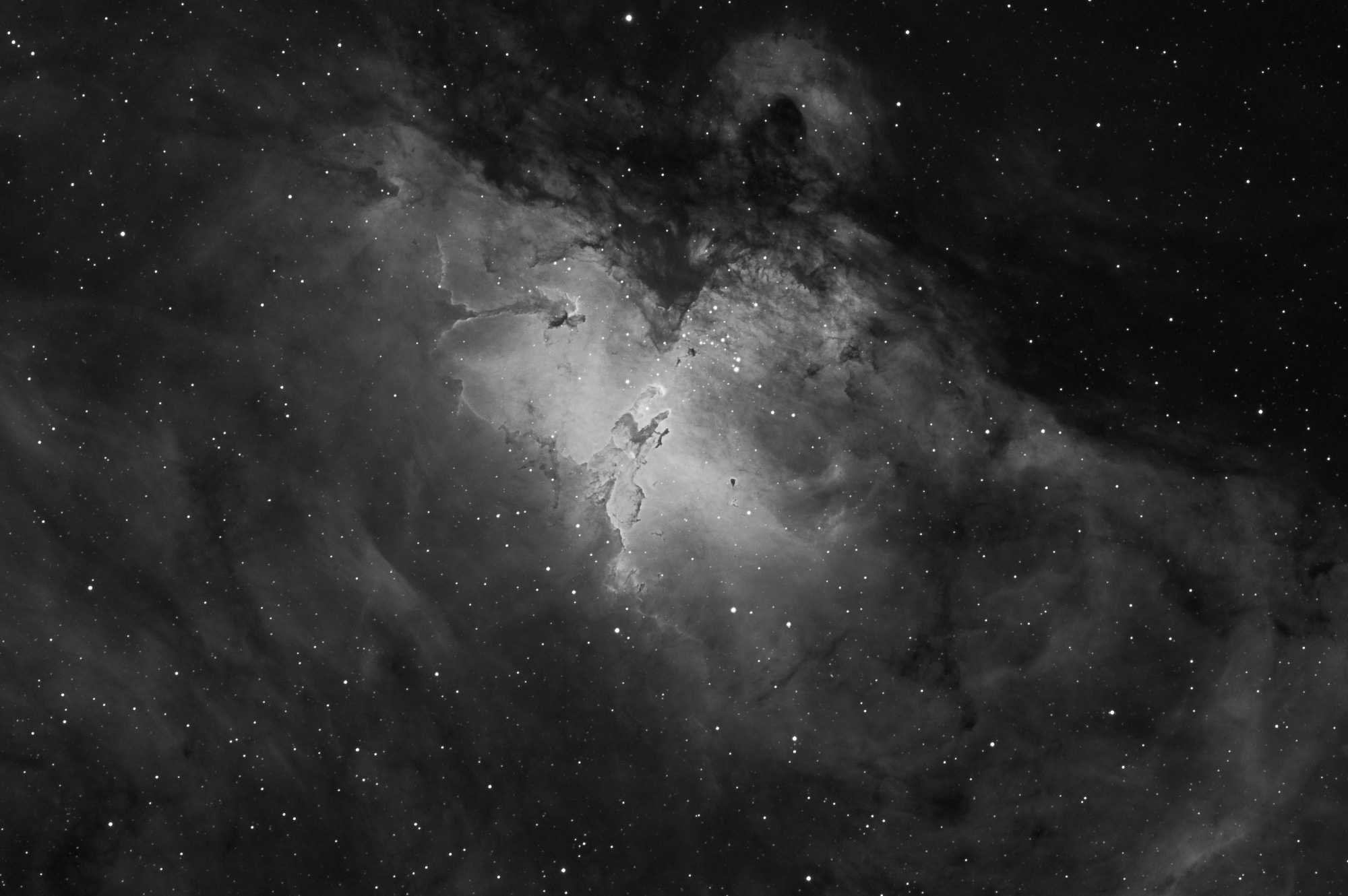 M16, Ha Detail Darstellung, Crop