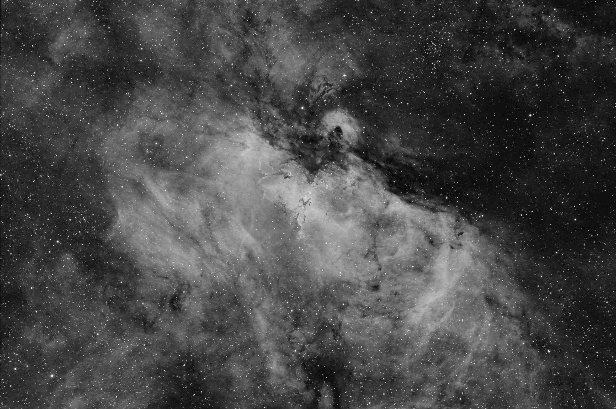 M16, Ha extreme Darstellung, Full Field