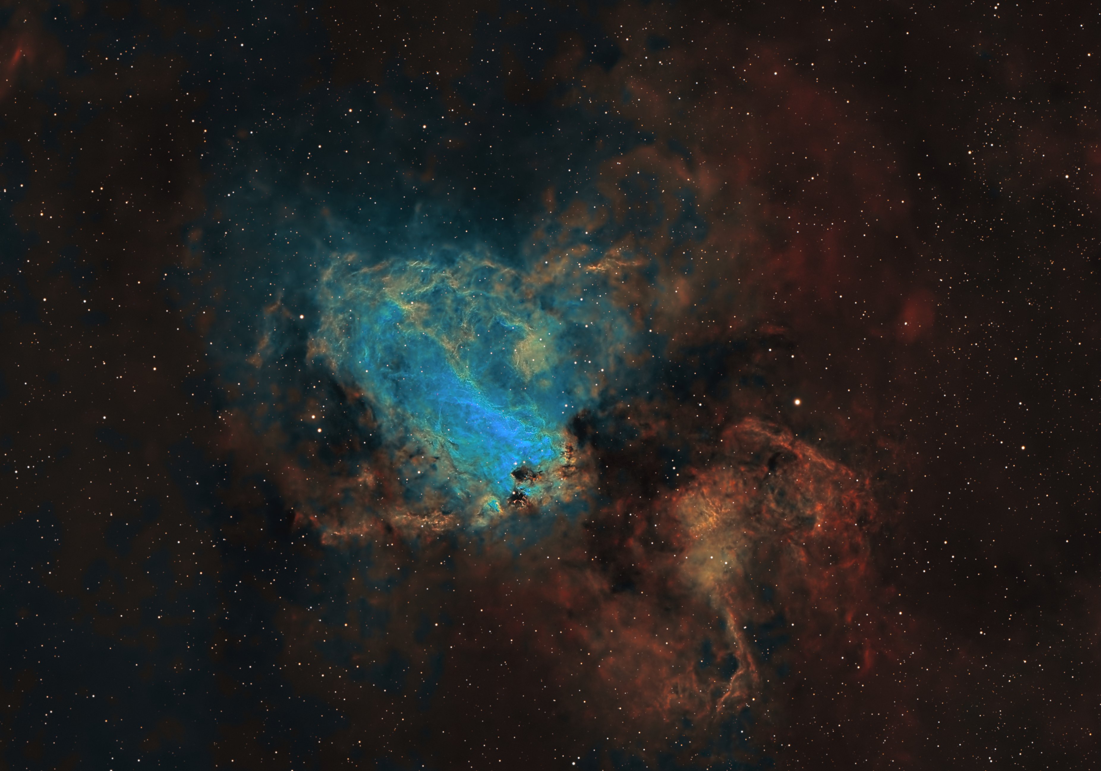 M17 - Omega- oder Schwan-Nebel