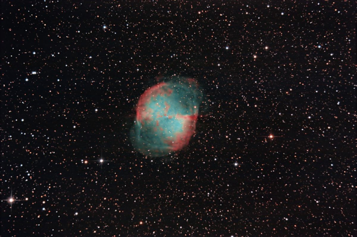 M27 - Closeup mit 10" Newton