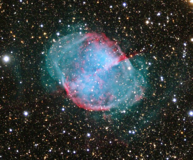 M27 - Meine erste RGB Aufnahme