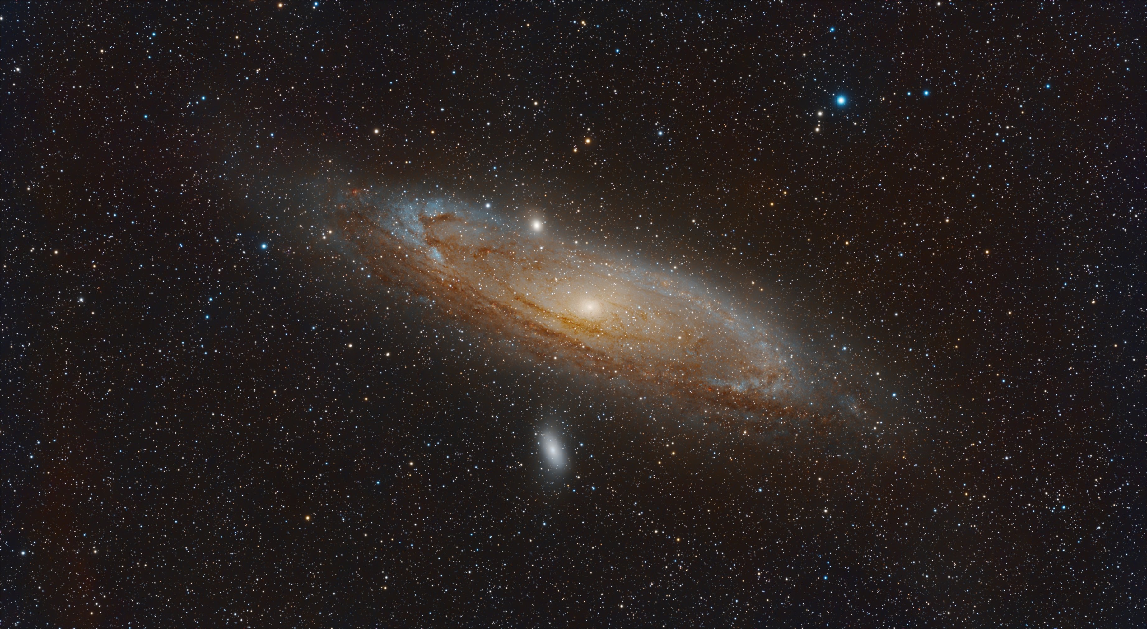 M31 im Sternbild Andromeda