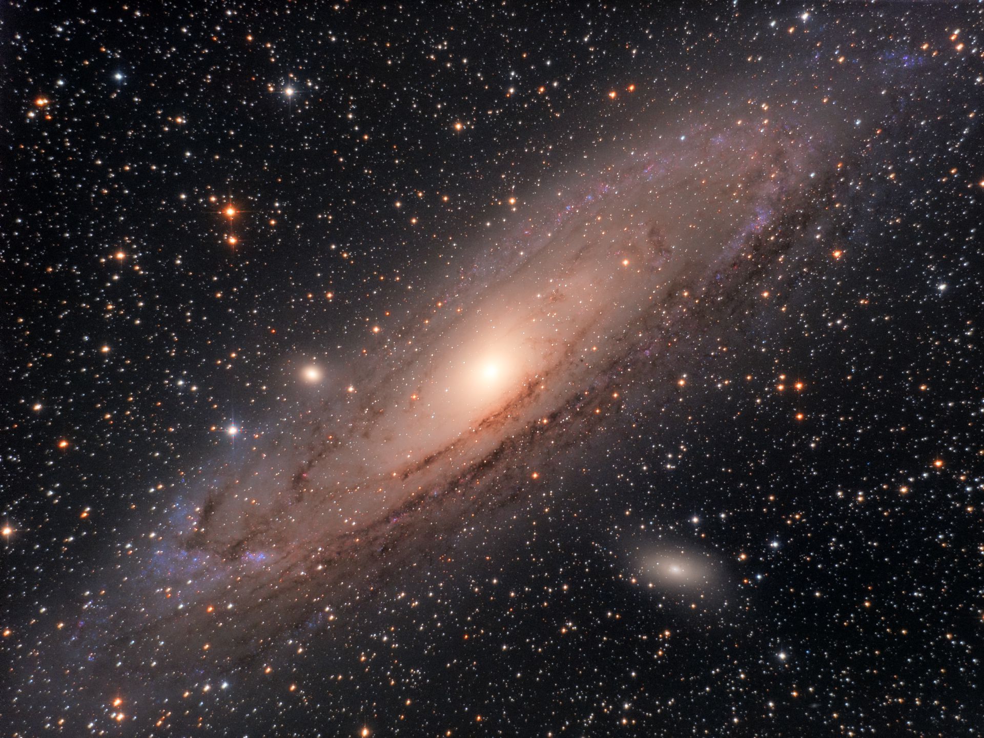 M31 mit 114/450 die zweite