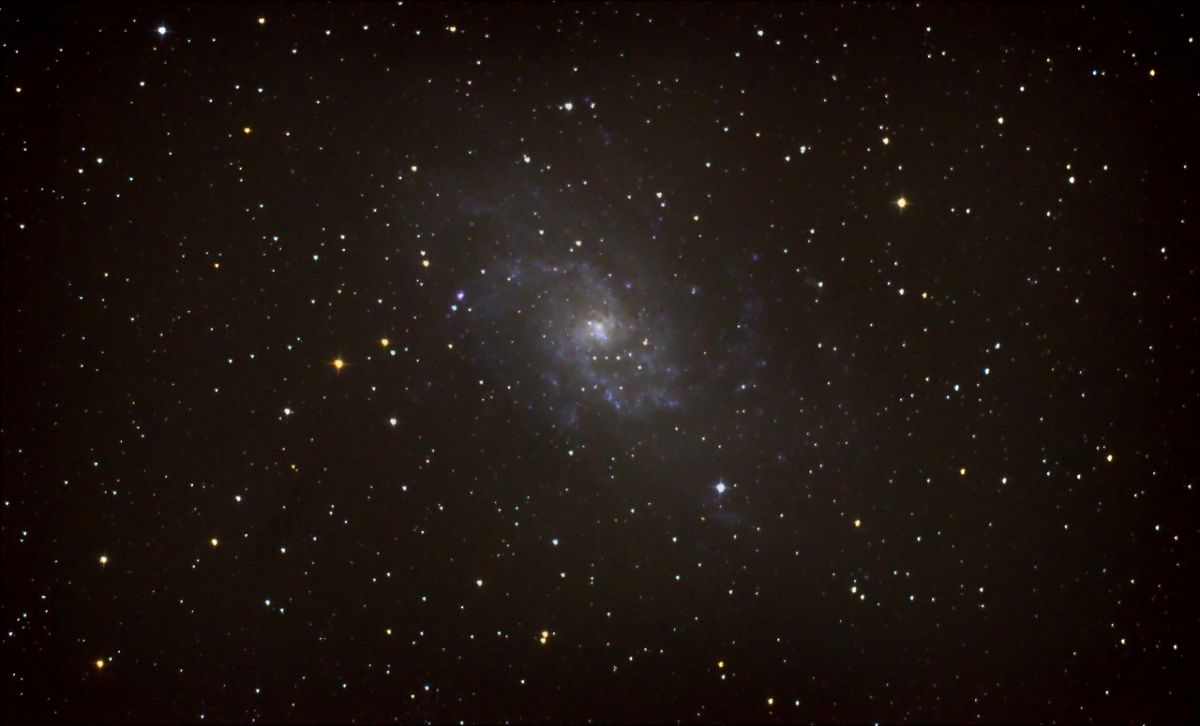 M33 ganz neu bearbeittet