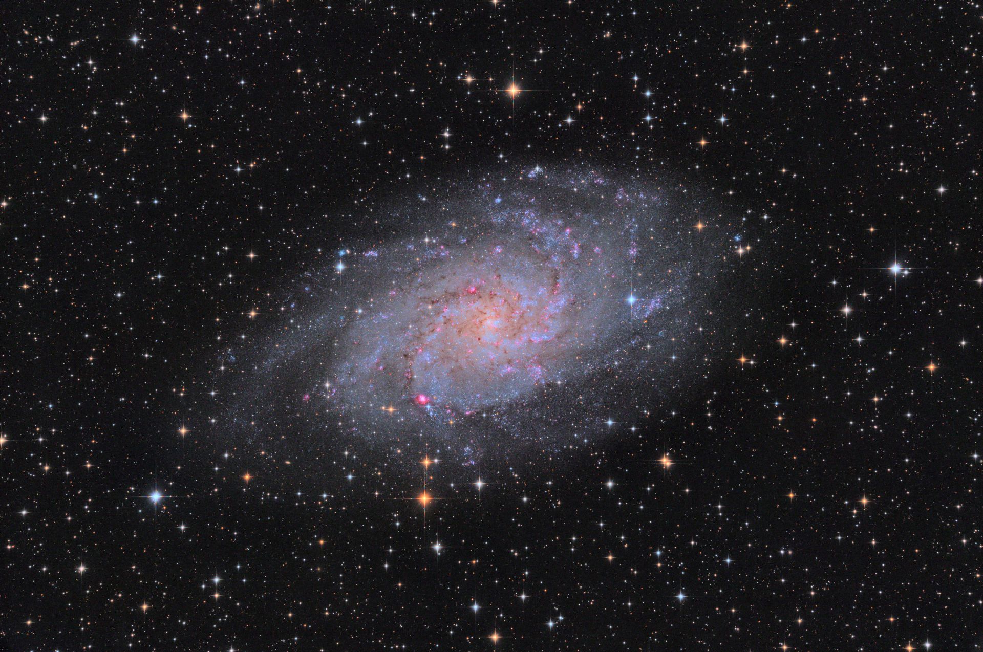 M33 LRGB-HO