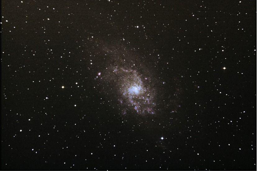M33 - mit kürzlich modifizierter EOS1100d