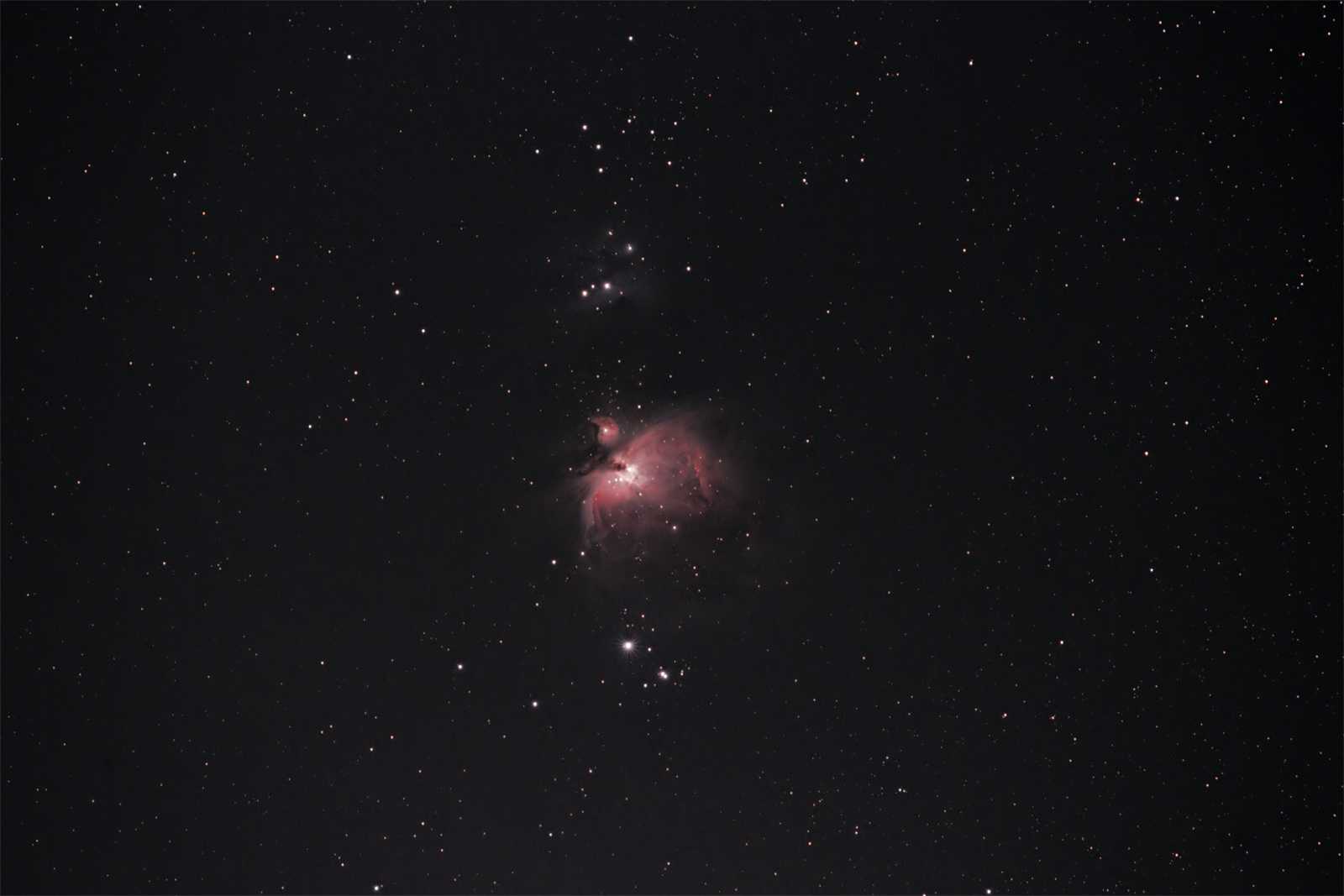 M42 bei Vollmond, Canon EF 70-300 L IS USM