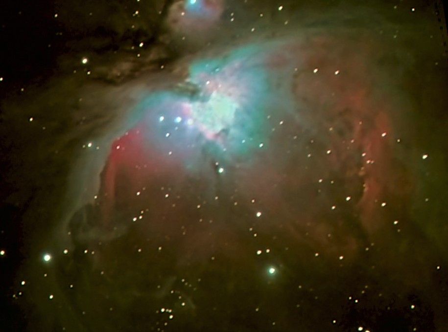 M42 LRGB  Orion 80 ED + 314L