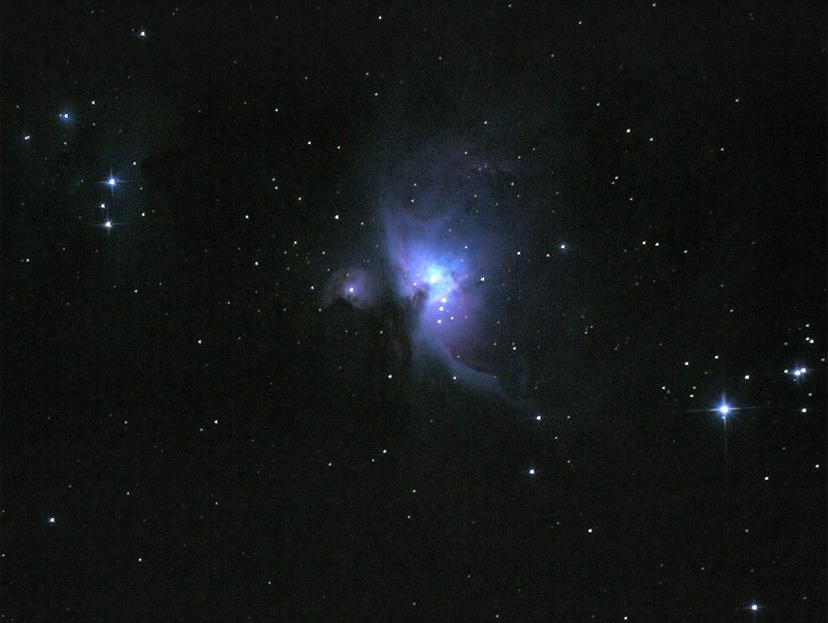 M42/M43 erster Deep-Sky Versuch
